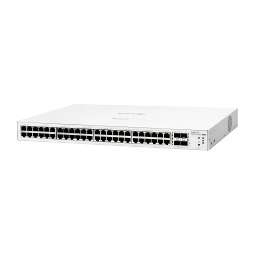 HPE Aruba Networking Networking Instant On Switch 48p Gigabit 4p SFP 1830 Vezérelt L2 Gigabit Ethernet (10/100/1000) 1U