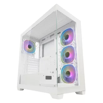 LC-Power LC-715W-ON Midi Tower Fehér