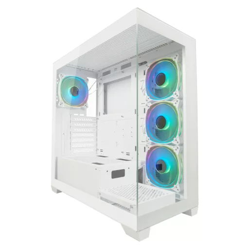 LC-Power LC-715W-ON Midi Tower Fehér