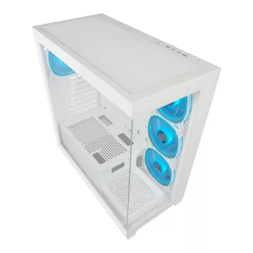LC-Power LC-715W-ON Midi Tower Fehér