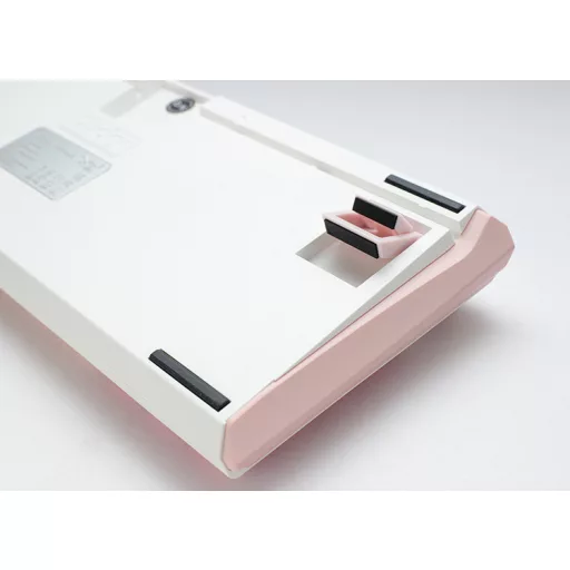 Ducky One 3 TKL Gossamer Pink billentyűzet Játék USB Amerikai angol Rózsaszín, Fehér