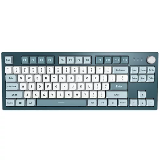 Montech MKey TKL billentyűzet Játék USB Sötétszürke, Világoskék, Fehér
