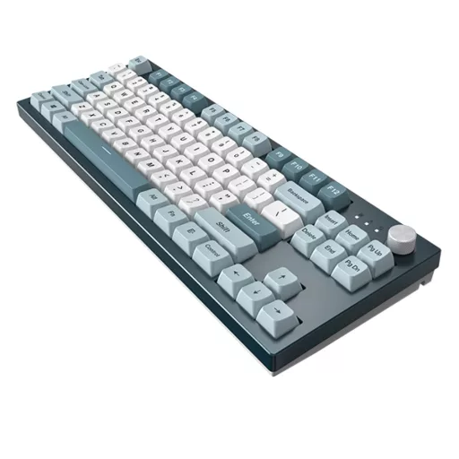 Montech MKey TKL billentyűzet Játék USB Sötétszürke, Világoskék, Fehér