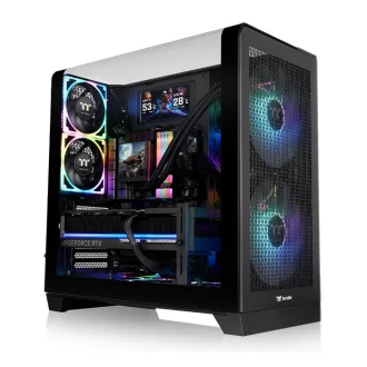 Thermaltake View 390 Air Midi Tower Fekete
