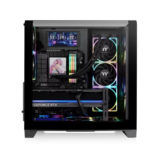 Thermaltake View 390 Air Midi Tower Fekete