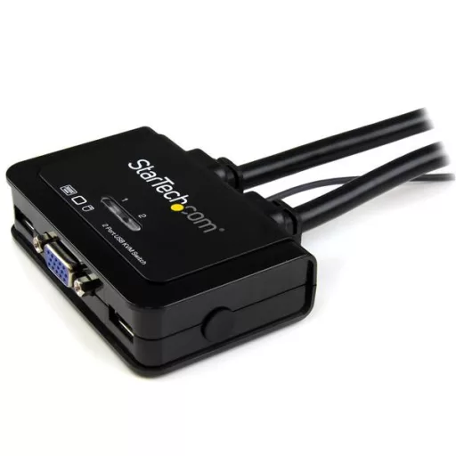 StarTech.com SV211USB KVM kapcsoló Fekete