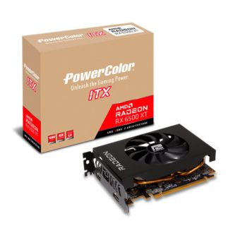   PowerColor AXRX 6500XT 4GBD6-DH AMD Radeon RX 6500 XT 4 GB GDDR6