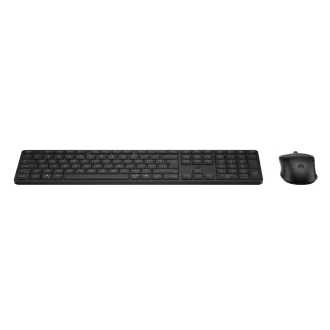   HP Multi-Device Dual-Mode Mouse and Keyboard Combo 495C billentyűzet Egér mellékelve Otthoni/irodai USB + RF Wireless + Bluetooth Fekete
