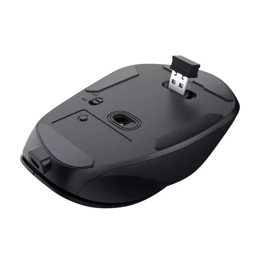Trust Fyda egér Irodai Jobbkezes RF Wireless + USB Type-A Optikai 2400 DPI