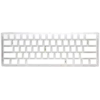   Ducky One 3 Aura White Mini billentyűzet Játék USB QWERTY Nemzetközi amerikai Fehér
