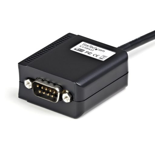StarTech.com ICUSB422 csatlakozó átlakító DB9 M USB-A FM Fekete