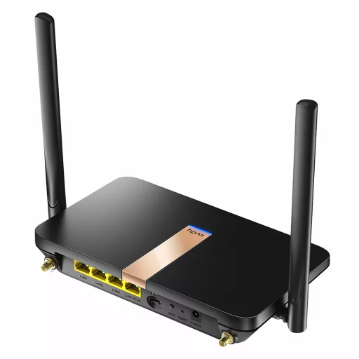 Cudy LT500D vezetéknélküli router Fast Ethernet Kétsávos (2,4 GHz / 5 GHz) 4G Fekete