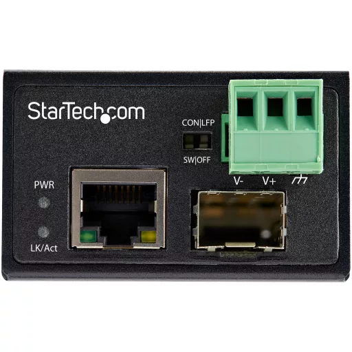 StarTech.com IMC100MSFP hálózati média konverter 100 Mbit/s Multi-mode, Single-mode Fekete