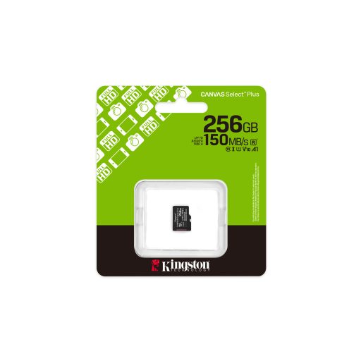 Kingston Technology Canvas Select Plus Gen3 256 GB MicroSDXC UHS-I Class 10