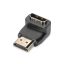 Digitus AK-330502-000-S csatlakozó átlakító HDMI Type A (Standard) HDMI Type A Fekete