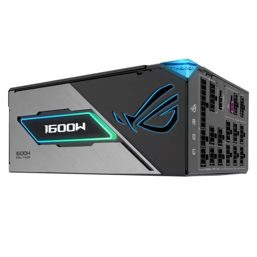 ASUS ROG -THOR-1600T3-GAMING 1600 W 20+4 pin ATX ATX Szürke