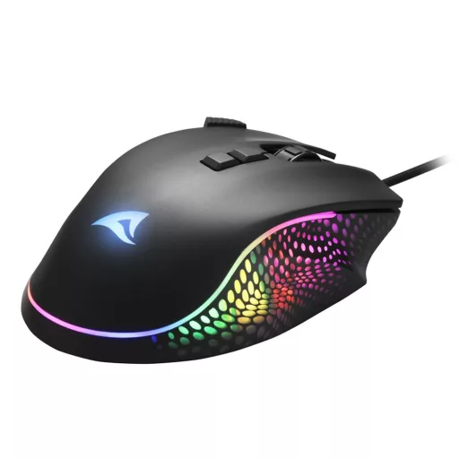 Sharkoon SHARK Force 3 egér Játék Jobbkezes USB A típus Optikai 12800 DPI