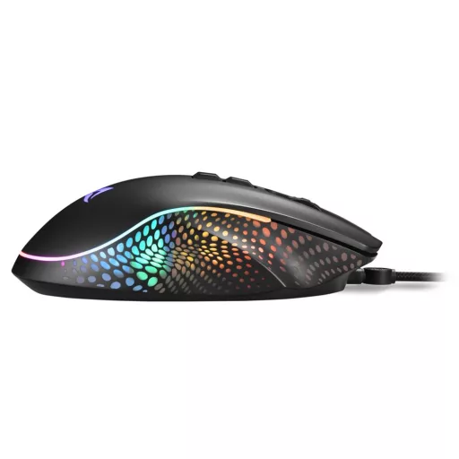 Sharkoon SHARK Force 3 egér Játék Jobbkezes USB A típus Optikai 12800 DPI