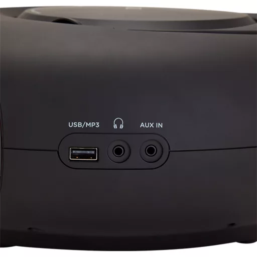 Aiwa BBTU-400BK hordozható sztereó rendszer Analóg és digitális 6 W FM Fekete MP3-lejátszás