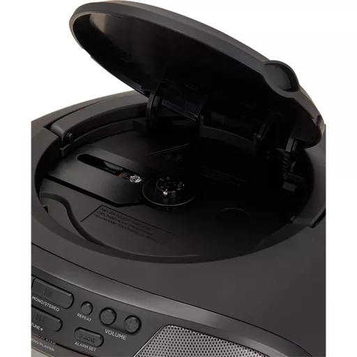Aiwa BBTU-400BK hordozható sztereó rendszer Analóg és digitális 6 W FM Fekete MP3-lejátszás