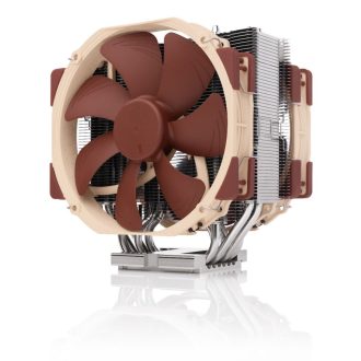   Noctua NH-U14S DX-4677 NH-U14S DX-4677 Processzor Hűtő 14 cm Barna, Világosbarna, Ezüst
