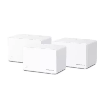   Mercusys Halo H80X (3-pack) Kétsávos (2,4 GHz / 5 GHz) Wi-Fi 6 (802.11ax) Fehér Belső