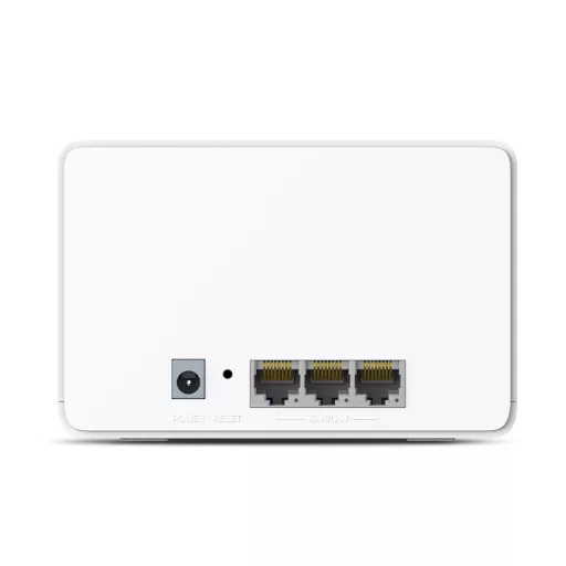 Mercusys Halo H80X (3-pack) Kétsávos (2,4 GHz / 5 GHz) Wi-Fi 6 (802.11ax) Fehér Belső