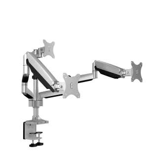   ICY BOX IB-MS505-TI 81,3 cm (32") Asztali Fekete, Ezüst