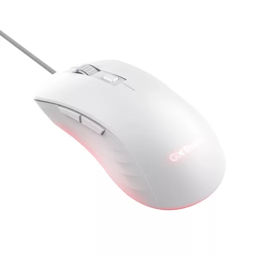 Trust GXT924W YBAR+ egér Játék Jobbkezes USB A típus Optikai 25600 DPI