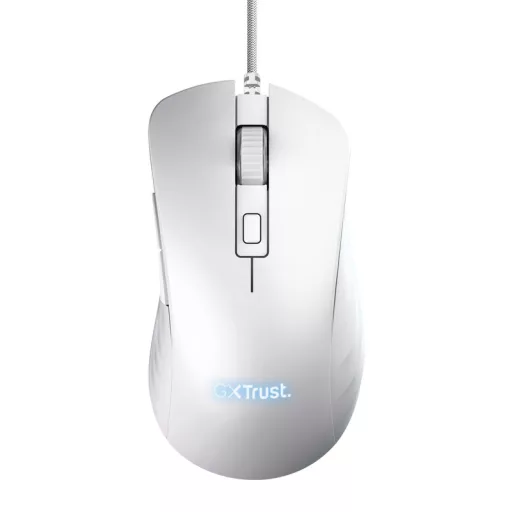 Trust GXT924W YBAR+ egér Játék Jobbkezes USB A típus Optikai 25600 DPI