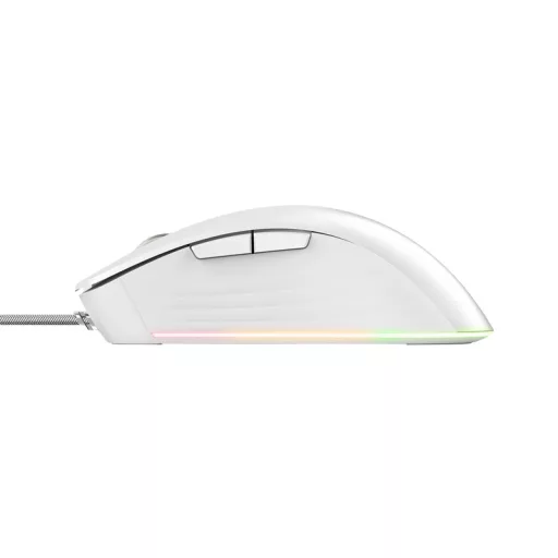 Trust GXT924W YBAR+ egér Játék Jobbkezes USB A típus Optikai 25600 DPI