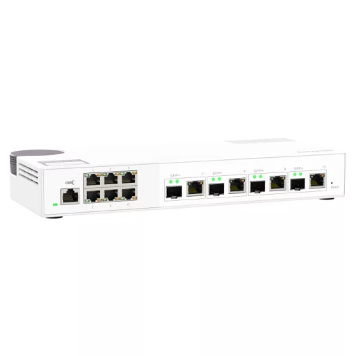 QNAP QSW-M2106-4C hálózati kapcsoló Vezérelt L2 2.5G Ethernet (100/1000/2500) Fehér