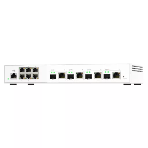 QNAP QSW-M2106-4C hálózati kapcsoló Vezérelt L2 2.5G Ethernet (100/1000/2500) Fehér