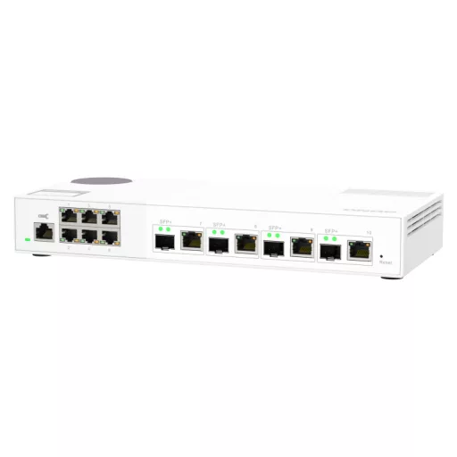 QNAP QSW-M2106-4C hálózati kapcsoló Vezérelt L2 2.5G Ethernet (100/1000/2500) Fehér