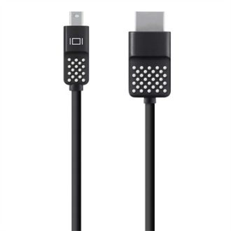 Belkin Mini DisplayPort to HDTV Cable 1,8 M HDMI Fekete