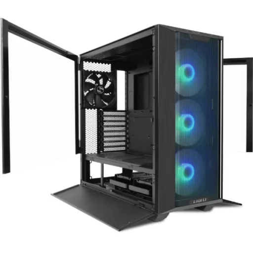 Lian Li Lancool III Midi Tower Fekete, Átlátszó