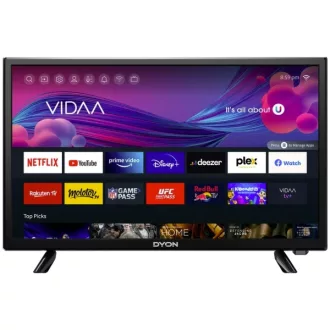   Dyon 24 VX 61 cm (24") HD Smart TV Wi-Fi Fekete 180 cd/m²