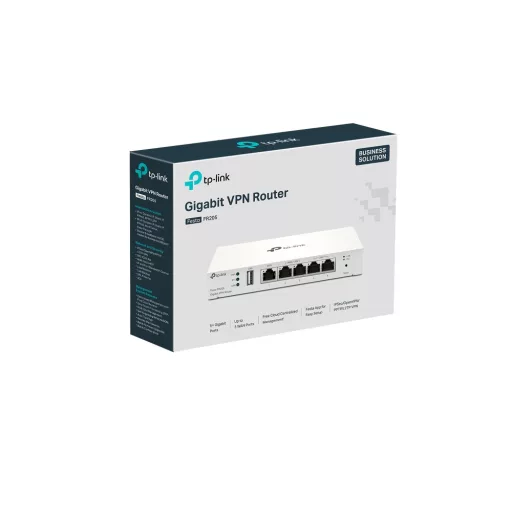 TP-Link Festa FR205 vezetékes router 10 Gigabit Ethernet, 100 Gigabit Ethernet, Gigabit Ethernet Fehér