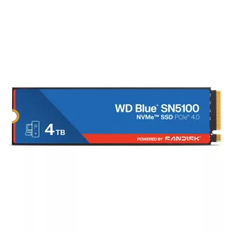   Western Digital WD Blue SN5100 4 TB M.2 PCI Express 4.0 NVMe QLC 3D NAND