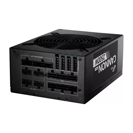 FSP CANNON PRO(ATX3.1) 2500W 20+4 pin ATX ATX Fekete
