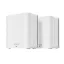 ASUS ZenWiFi BD4 (2-pack EU+UK) Kétsávos (2,4 GHz / 5 GHz) Wi-Fi 7 (802.11be) Fehér Belső