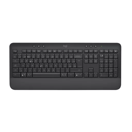 Logitech 920-010993 billentyűzet Egér mellékelve Irodai Bluetooth QWERTZ Svájc Grafit