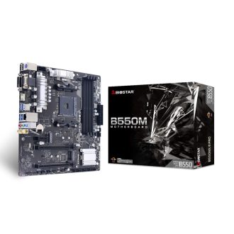 Biostar B550MX/E PRO AMD B550 AM4 foglalat Micro ATX