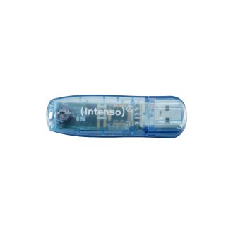   Intenso Rainbow Line USB flash meghajtó 4 GB USB A típus 2.0 Kék