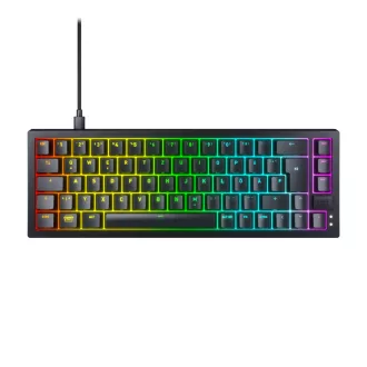   CHERRY K5V2 Compact billentyűzet Játék USB QWERTZ Német Fekete