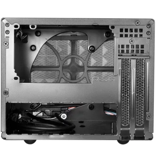 Silverstone SG13 Mini Tower Fekete