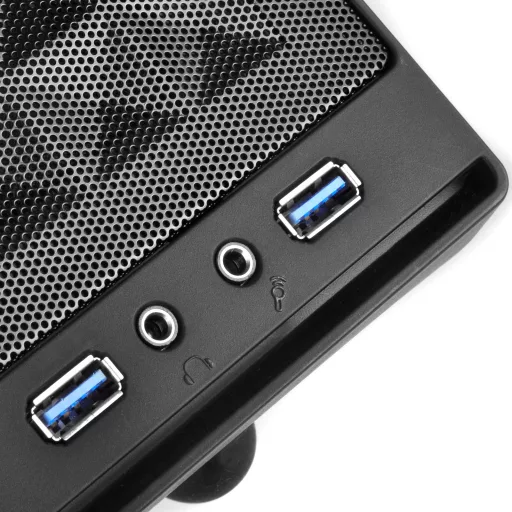 Silverstone SG13 Mini Tower Fekete