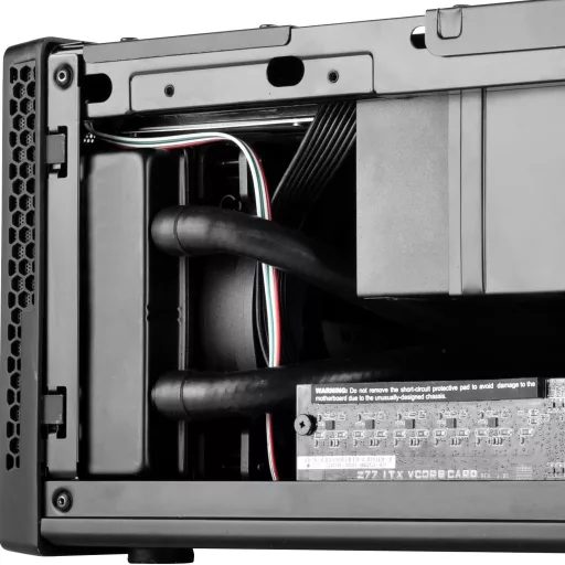 Silverstone SG13 Mini Tower Fekete