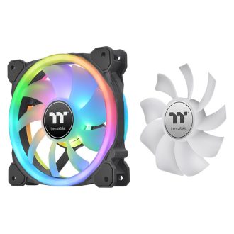 Thermaltake SWAFAN 12 RGB 12 cm Fekete 3 db