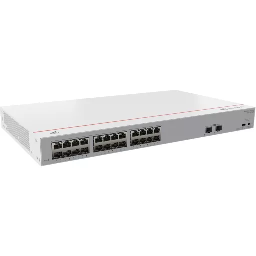 HUAWEI eKit S110 Series S110-24LP2SR Beállítást nem igénylő (unmanaged) L2 Gigabit Ethernet (10/100/1000) Ethernet-áramellátás (PoE) támogatása 1U Szürke
